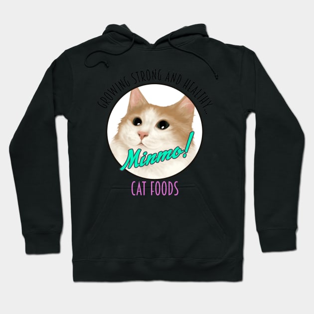 Minmo Cat Foods Hoodie by Minmoji